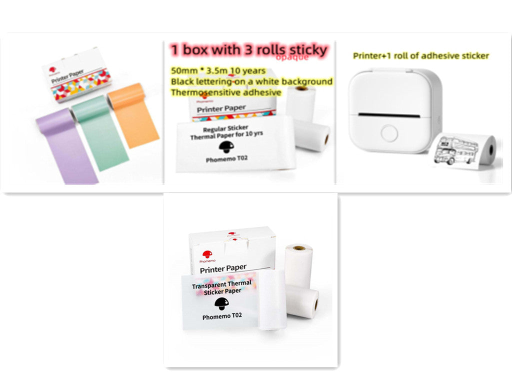 ThermalTouch Portable Mini Printer
