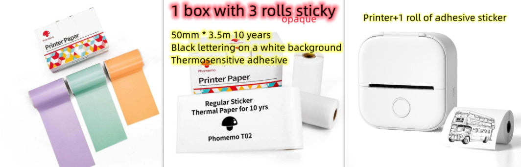 ThermalTouch Portable Mini Printer